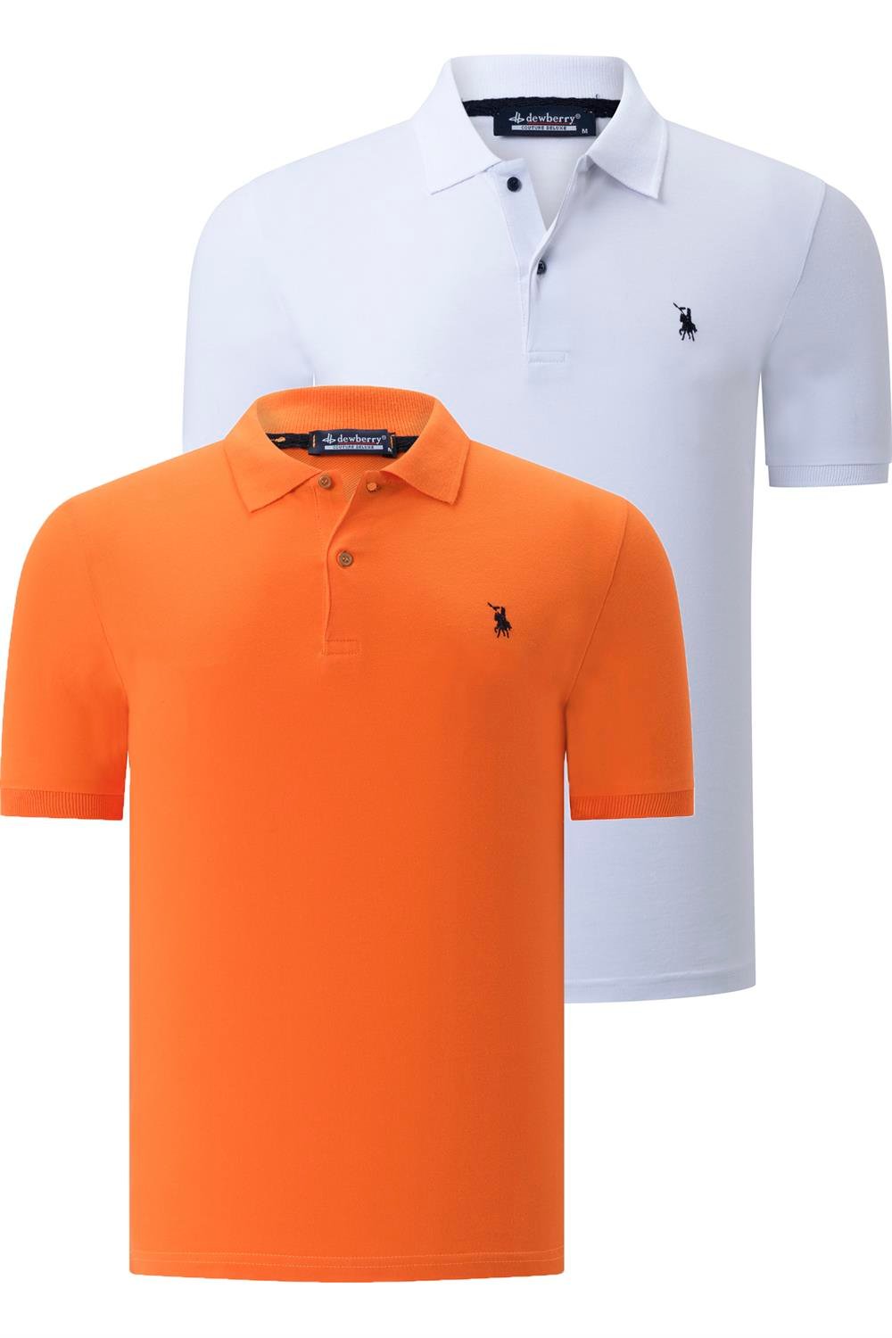 Tricou polo de barbati, dewberry