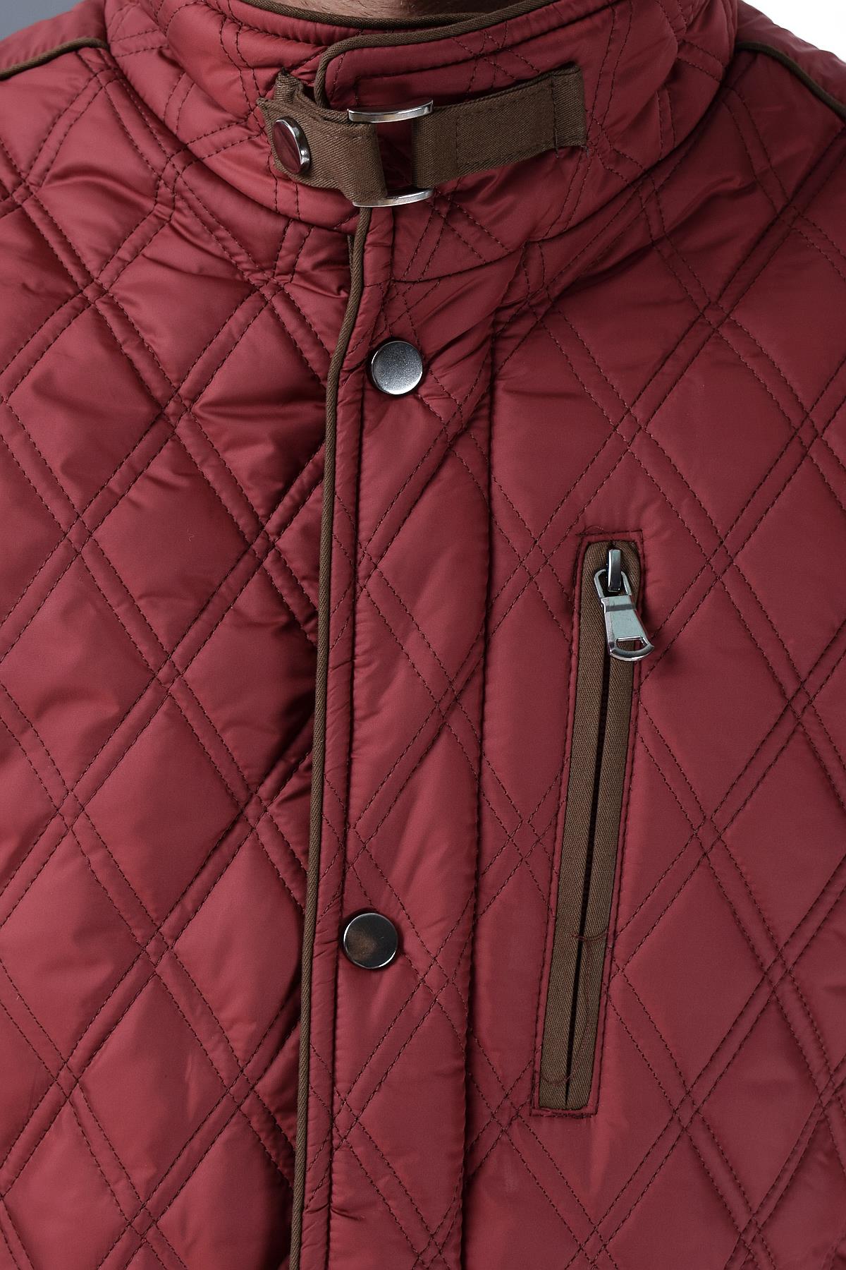 K8613 DEWBERRY COAT-PLAIN BURGUNDY