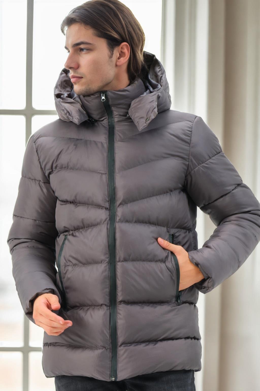 M8659 DEWBERRY MEN&#039;S COAT-ANTHRACITE-2