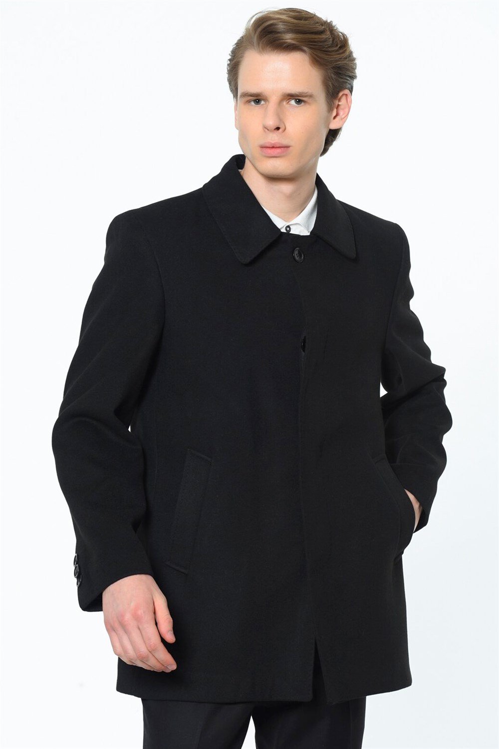 PLT8206 DEWBERRY MEN'S COAT-BLACK