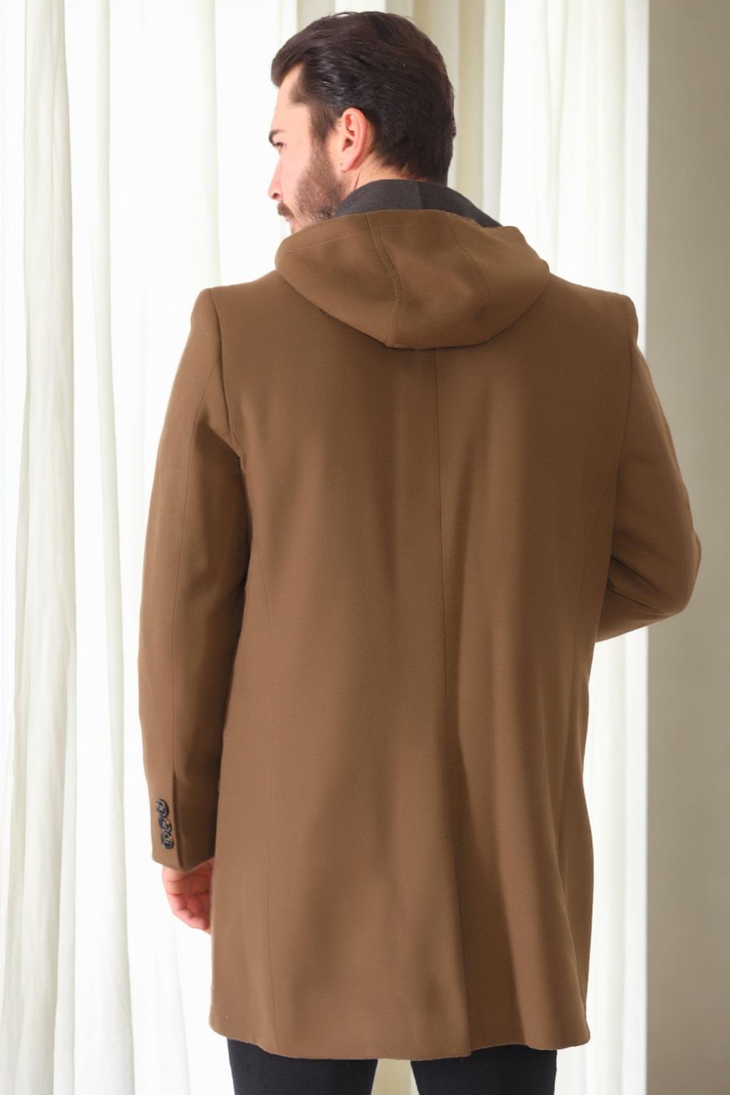 PLT9376 DEWBERRY MEN&#039;S COAT-CAMEL