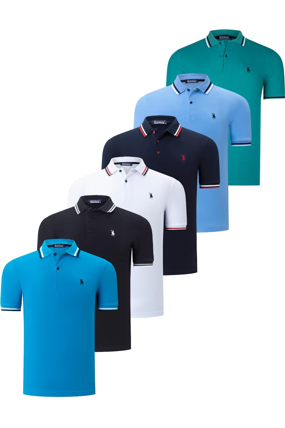 Tricou polo barbati dewberry