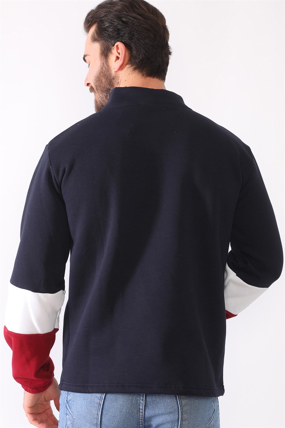 1041 DEWBERRY MEN'S SWEATSHIRT-NAVY BLUE