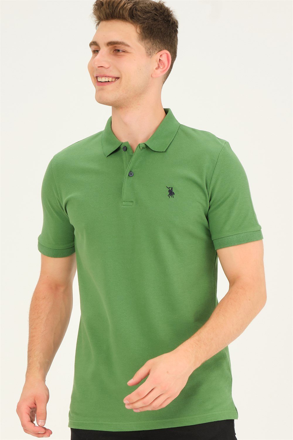 Tricou polo de barbati, dewberry