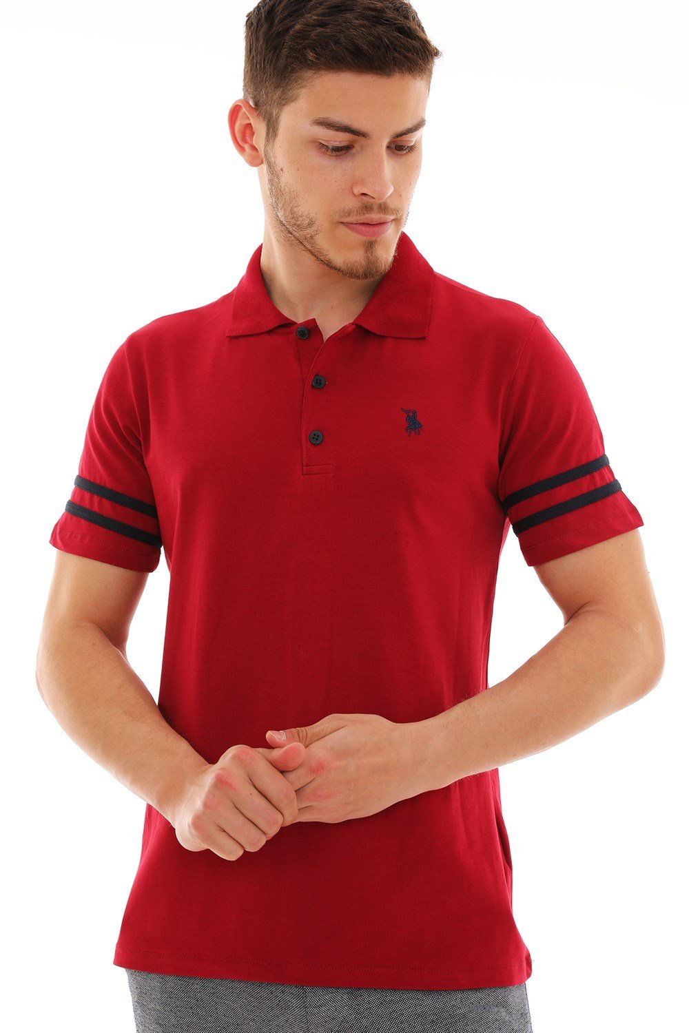 Tricou polo bărbați dewberry
