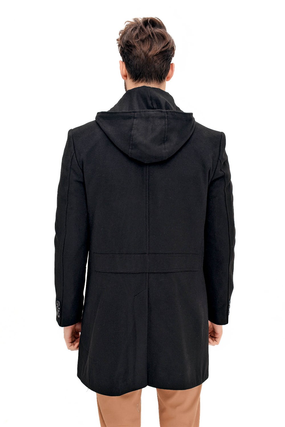 PLT8354 DEWBERRY SLIM-FIT COAT-BLACK