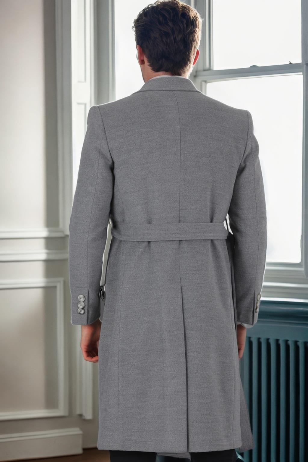 PLT9400 DEWBERRY MEN&#039;S COAT-GREY