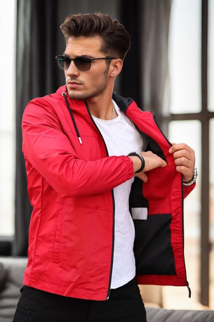 40788 Dewberry Mens Seasonal Coat-RED