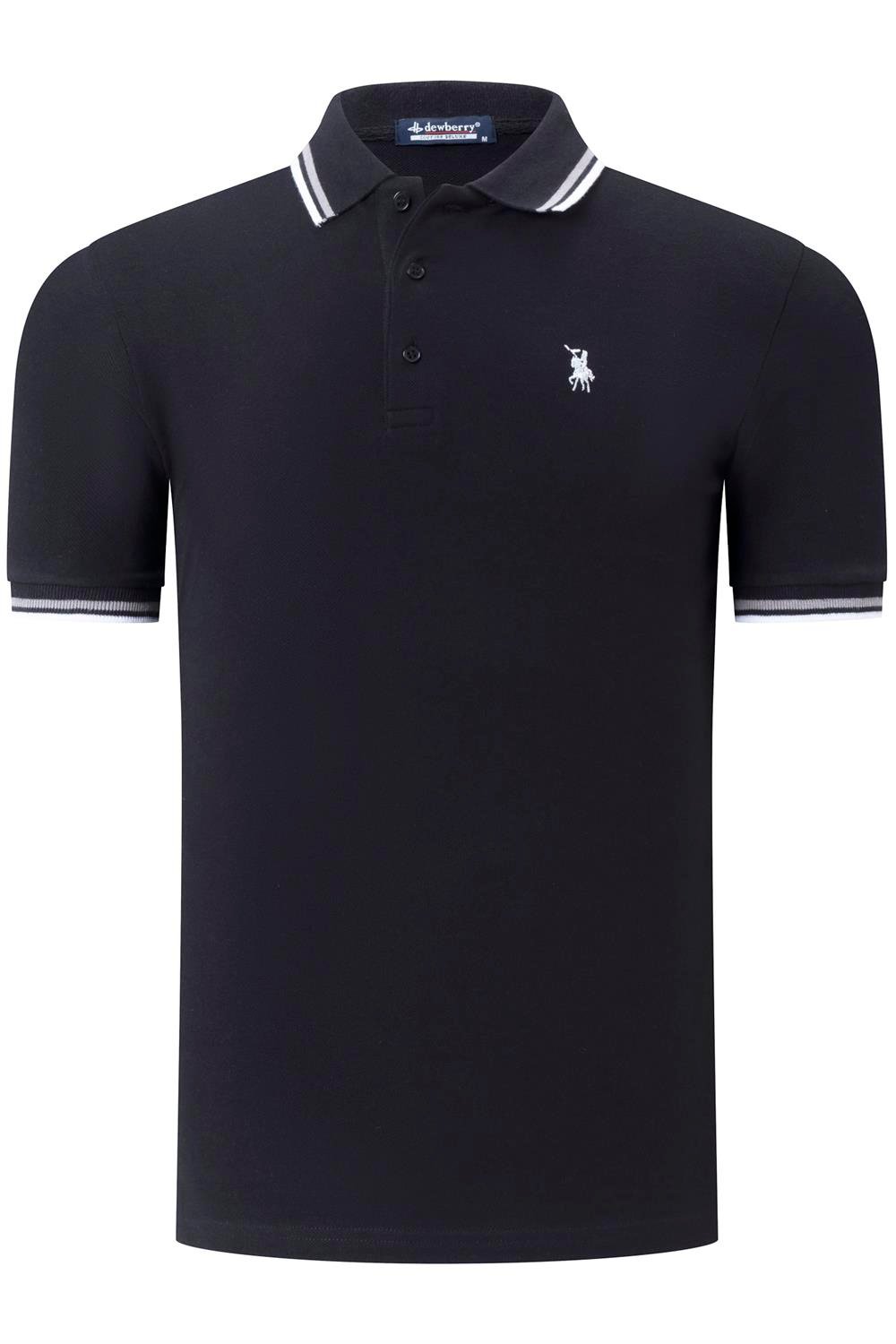 Tricou polo de barbati, dewberry