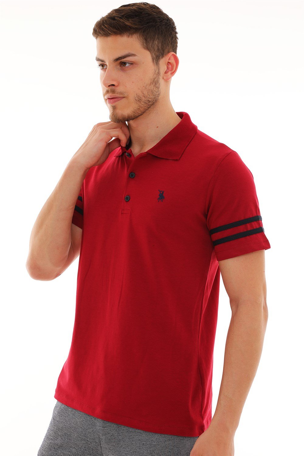 Tricou polo bărbați dewberry