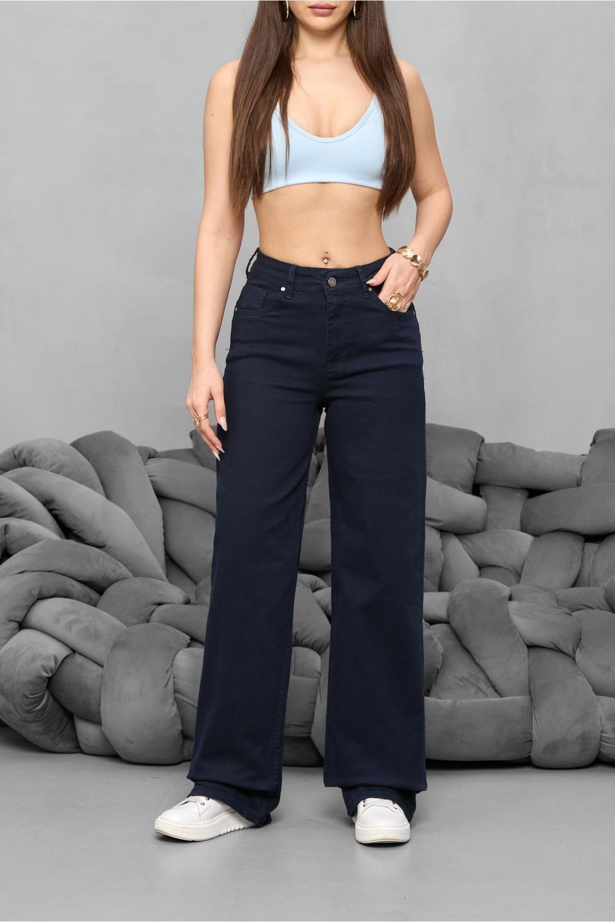 Дамски панталон с висока талия Dewberry