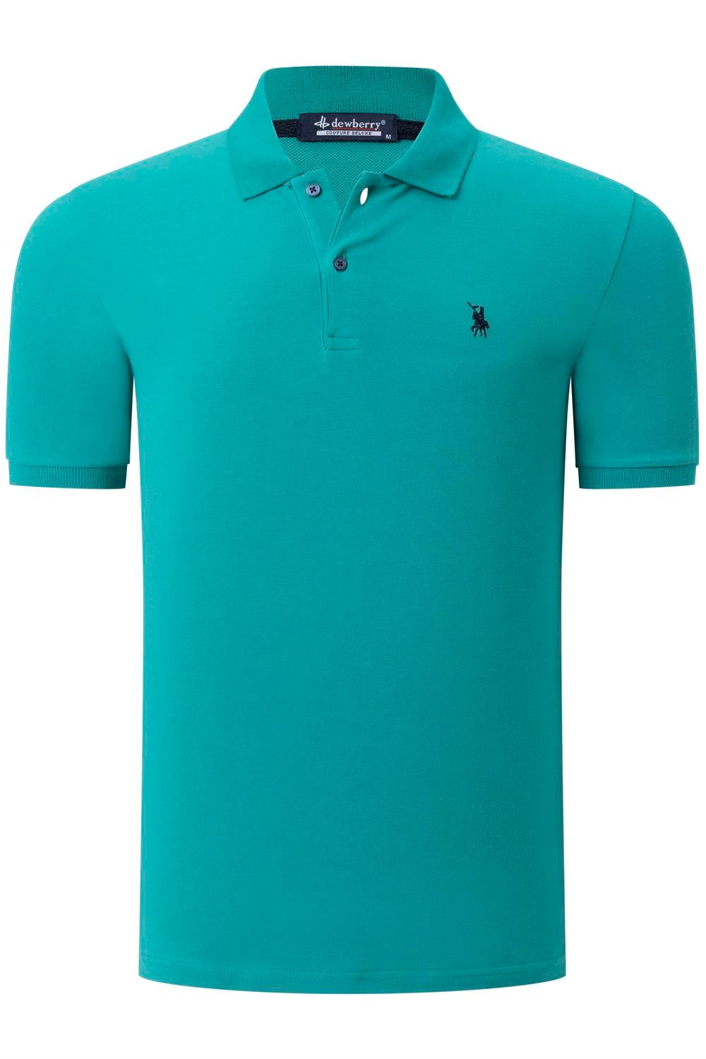Tricou polo de barbati, dewberry
