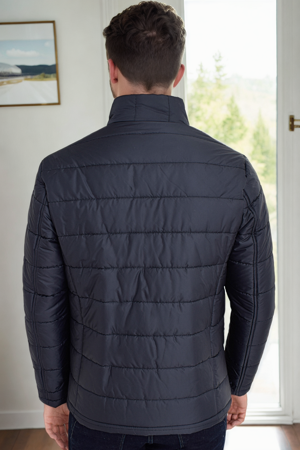 M9625 DEWBERRY MEN&#039;S JACKET-NAVY BLUE