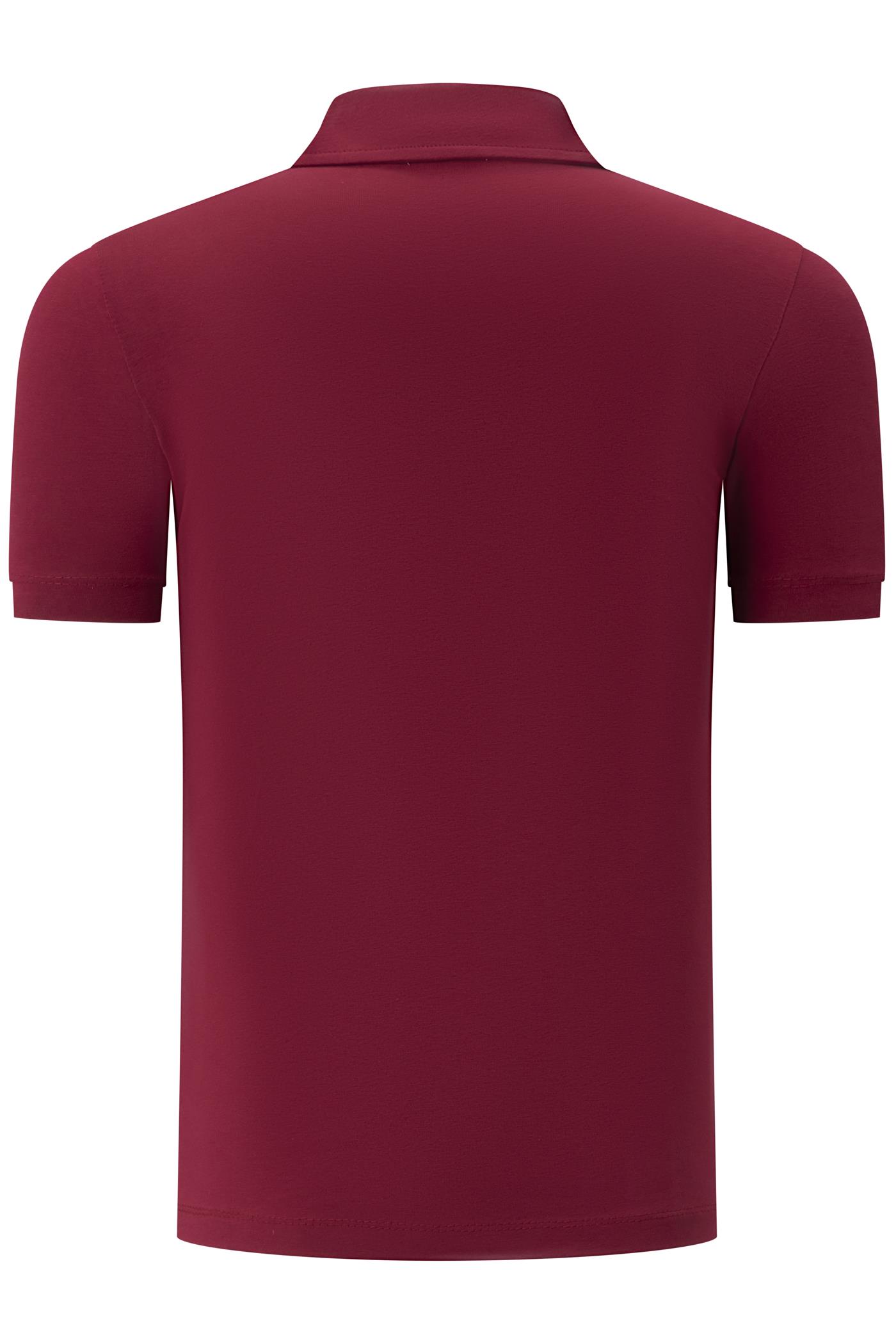 T9582 DEWBERRY MEN'S T-SHIRT-BURGUNDY