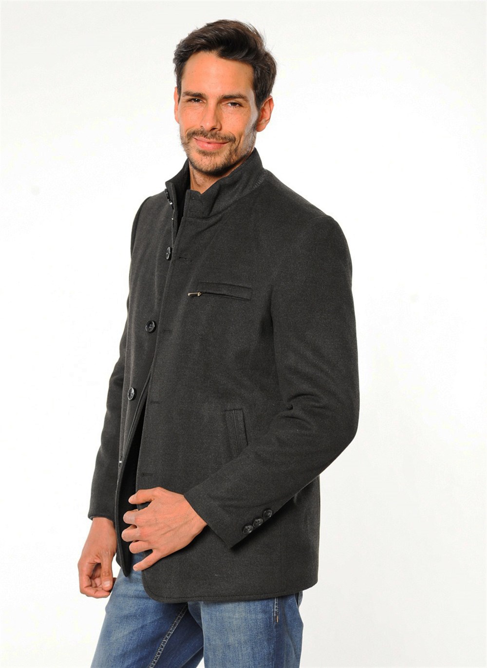 PLT8209 DEWBERRY COAT-ANTHRACITE
