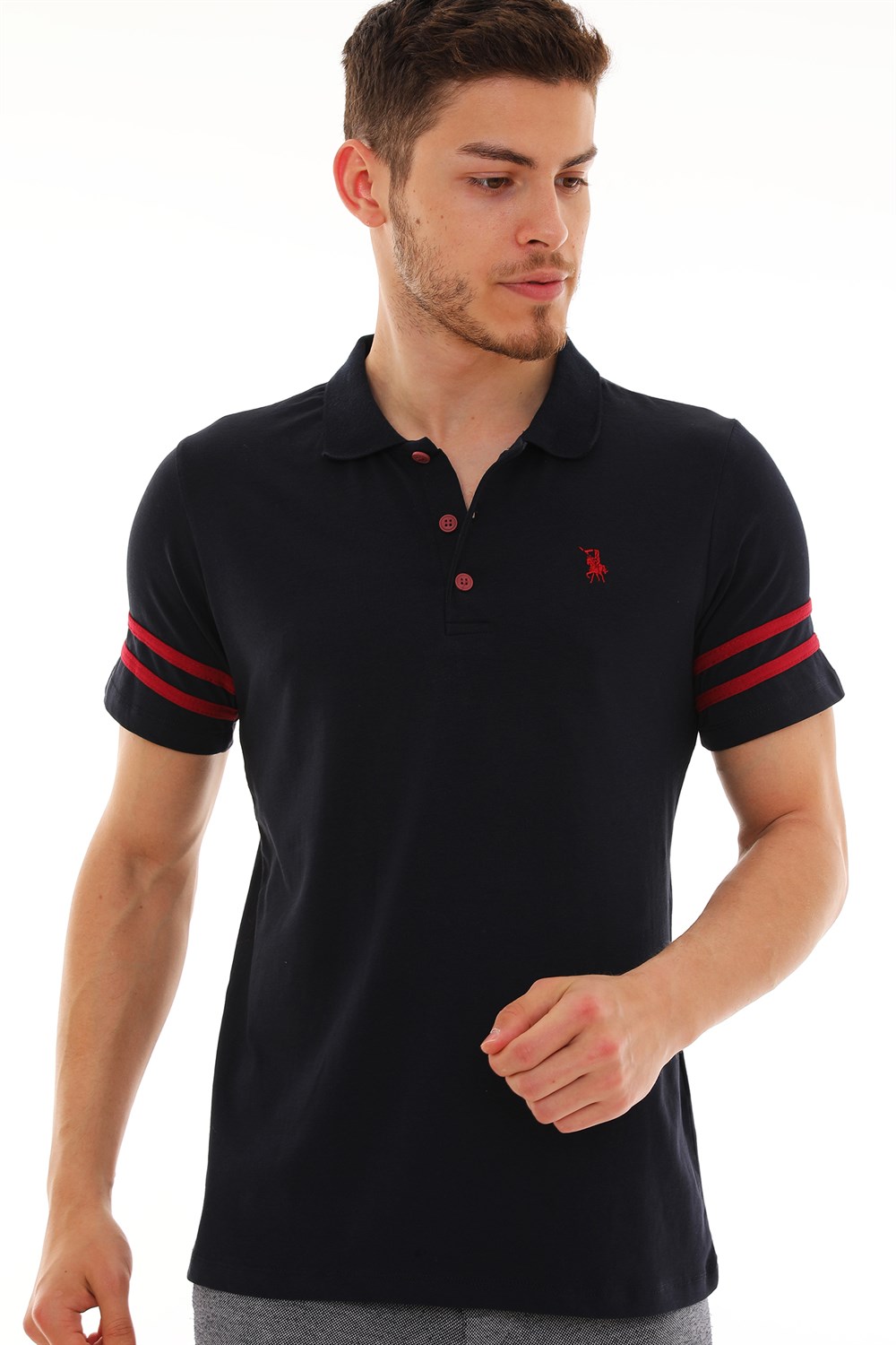Tricou polo bărbați dewberry