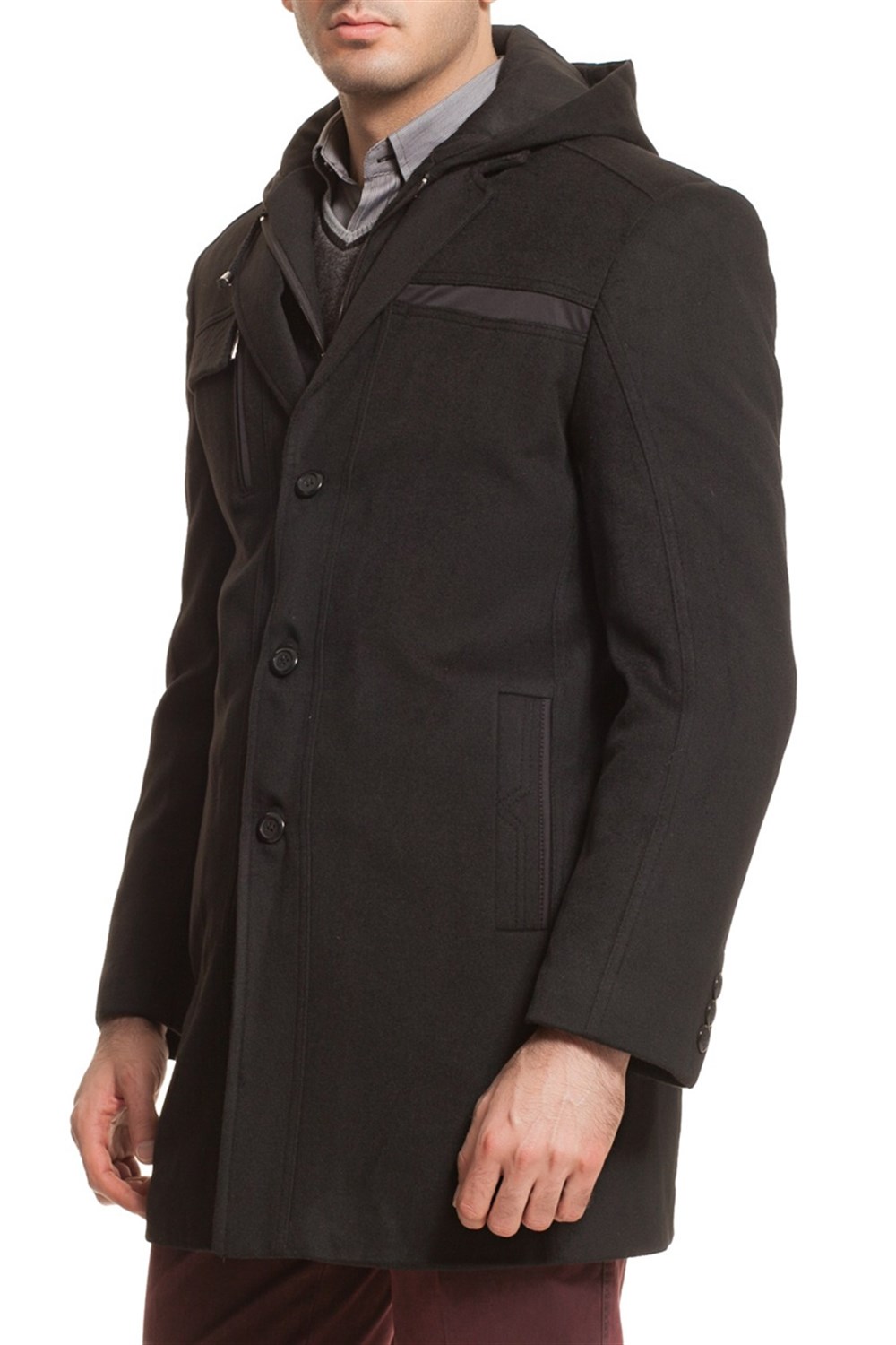 PLT4049 DEWBERRY COAT-BLACK