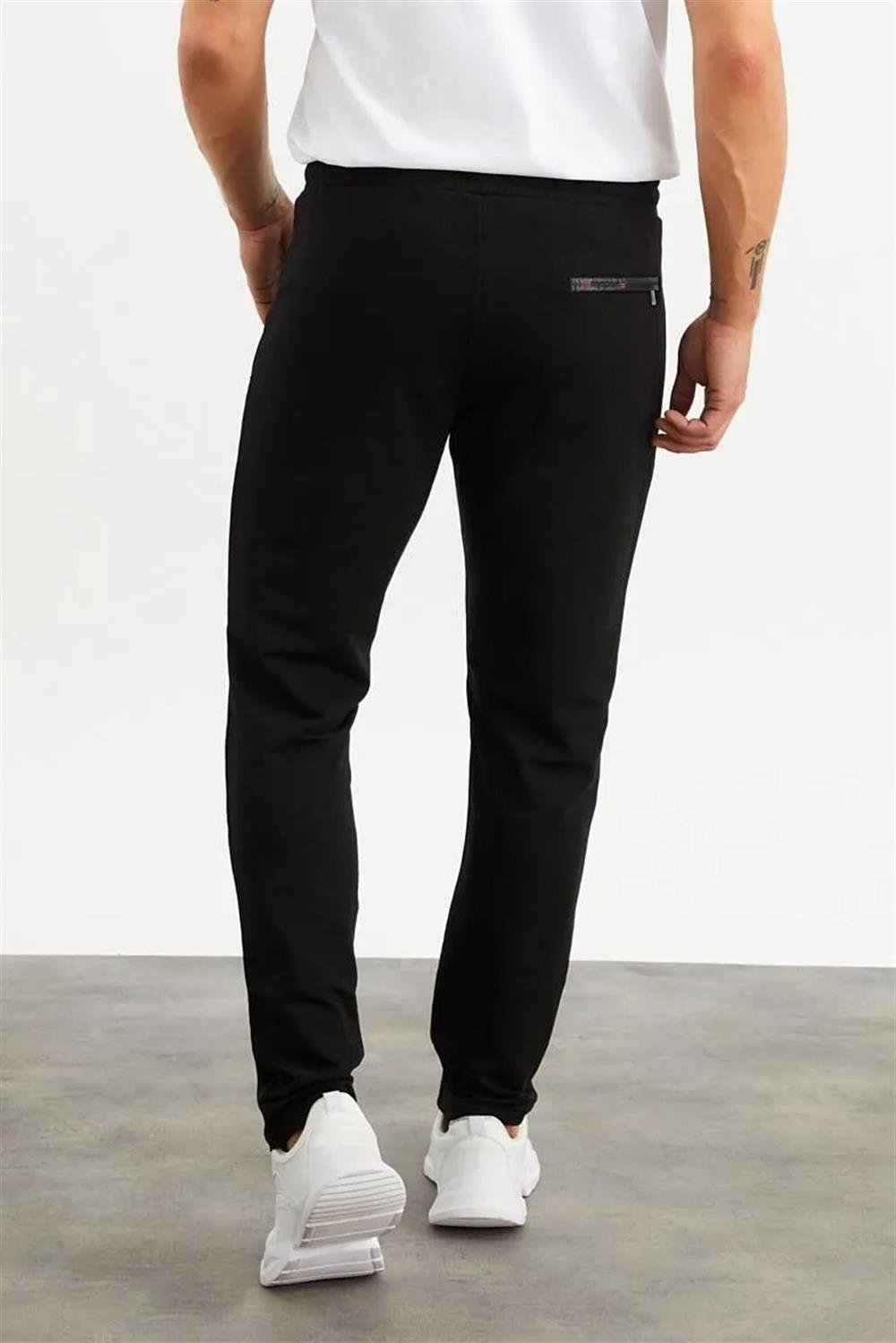 17793 Dewberry Mens Sweatpants-BLACK
