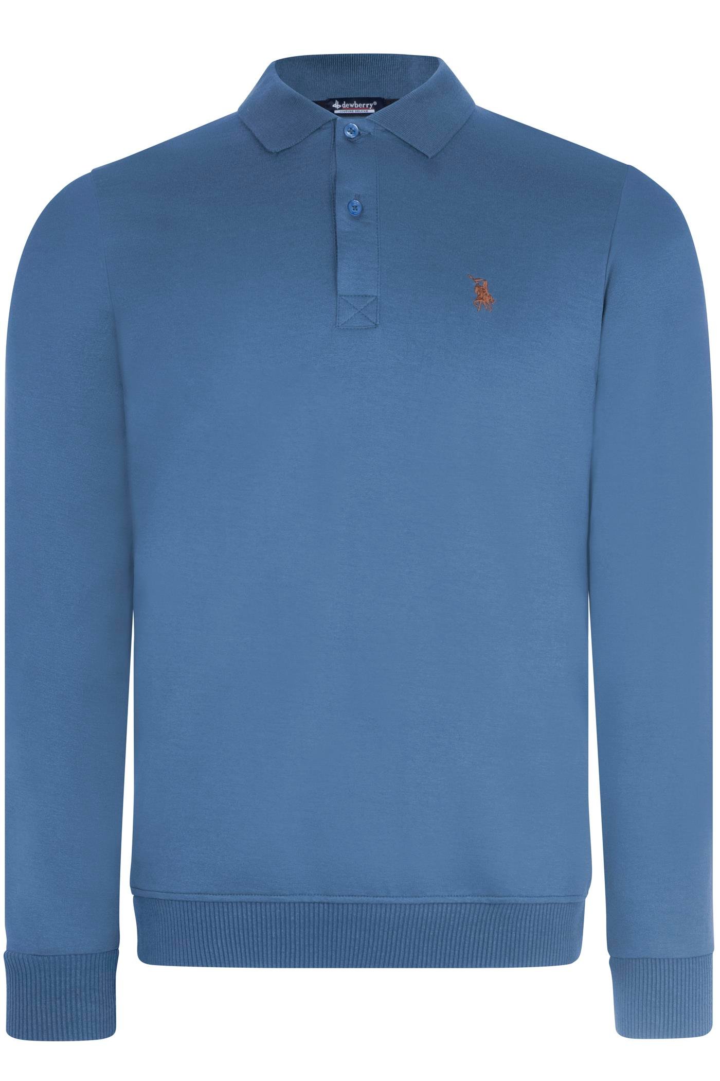 V9007 DEWBERRY MEN'S SWEATSHIRT-INDIGO