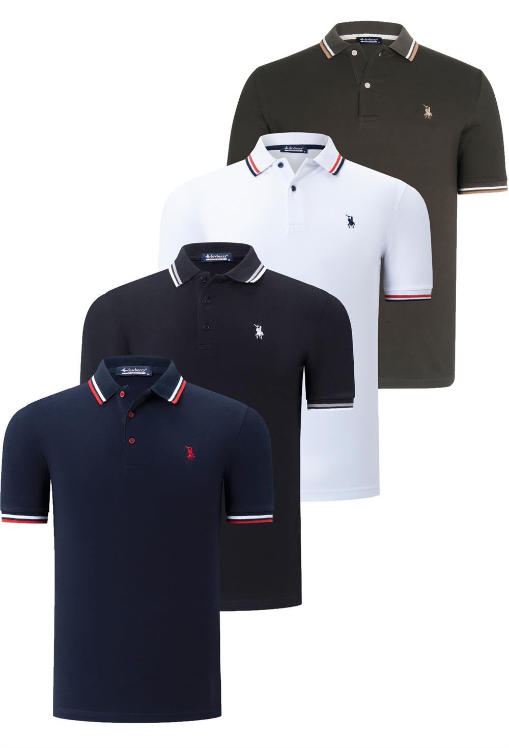 Tricou polo barbati dewberry