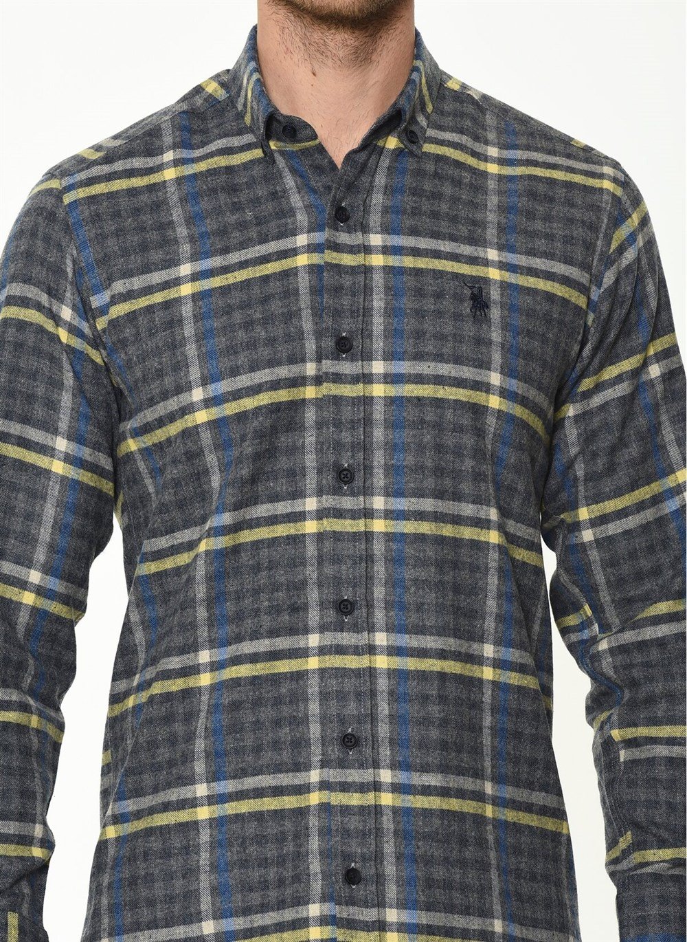 G700 DEWBERRY MEN'S SHIRT-NAVY BLUE
