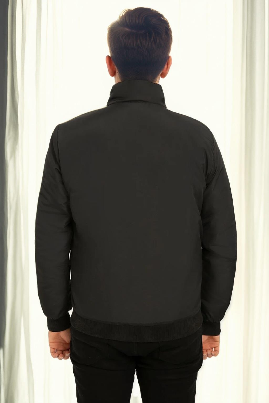 18137 Dewberry Slim Fit Mens Coat-BLACK