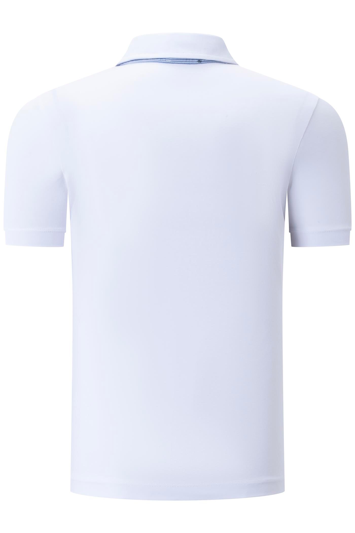 T9582 DEWBERRY MEN'S T-SHIRT-WHITE