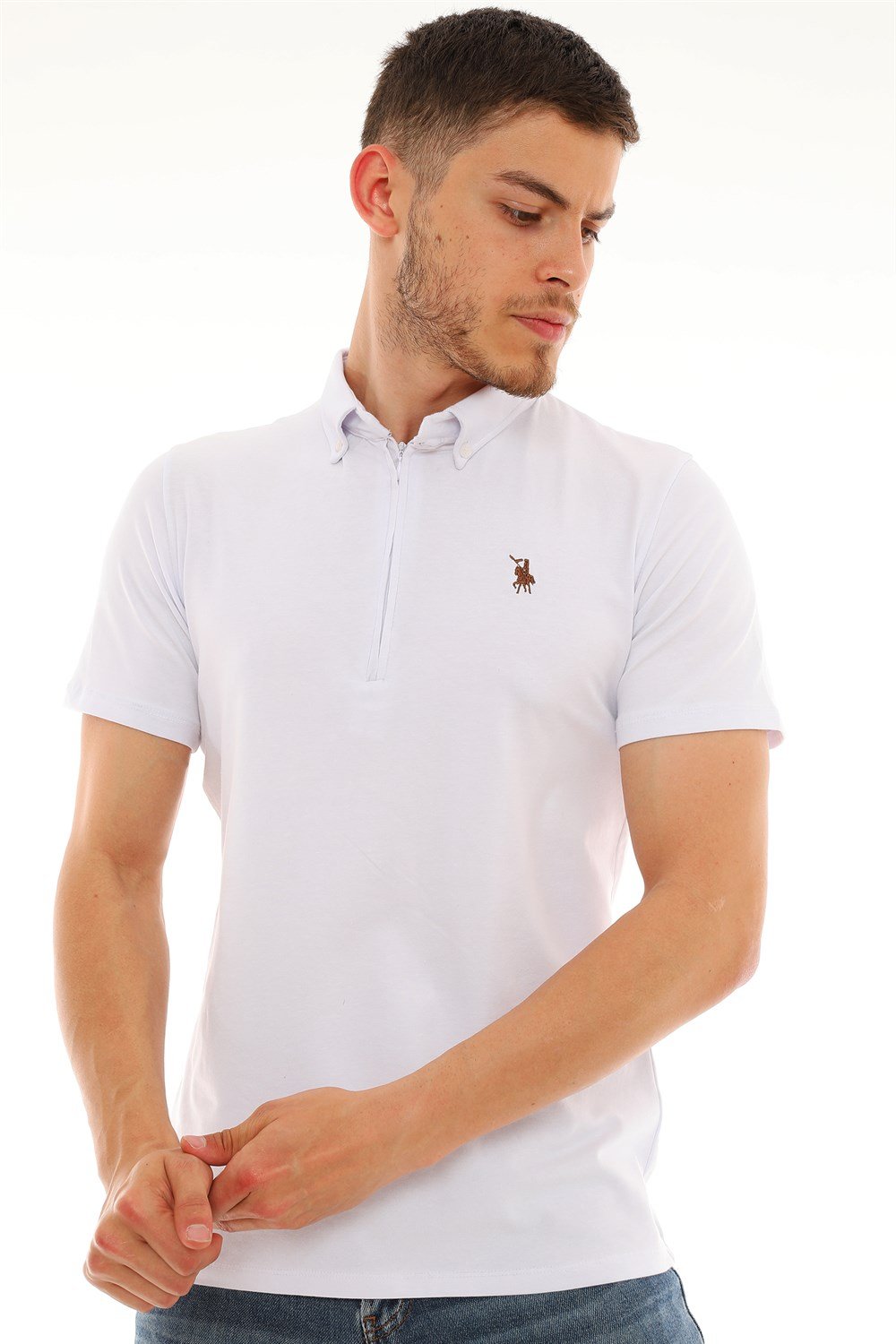 Tricou polo bărbați dewberry