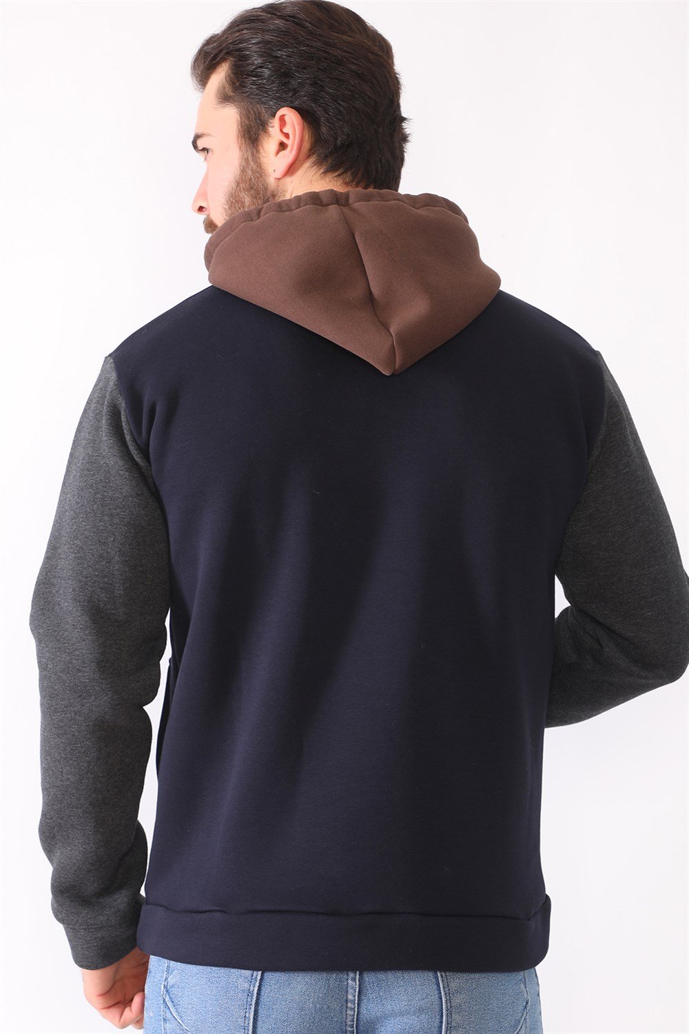 1040 DEWBERRY MEN&#039;S SWEATSHIRT-NAVY BLUE