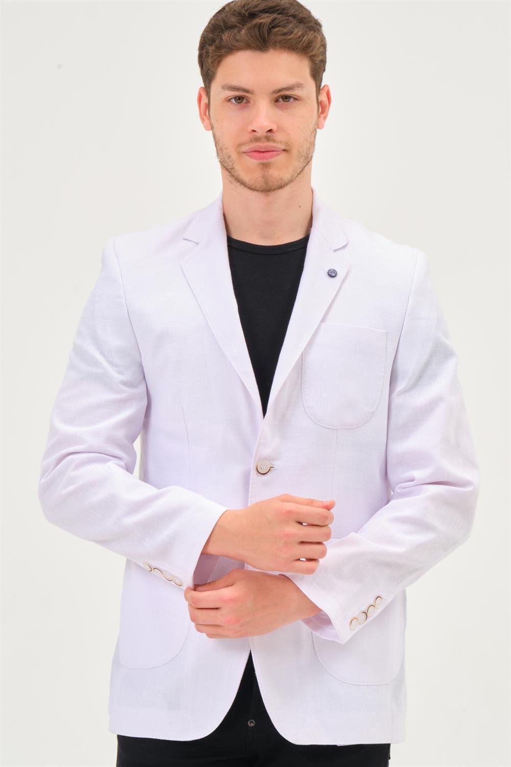 C9059 DEWBERRY MENS JACKET-SNOW WHITE