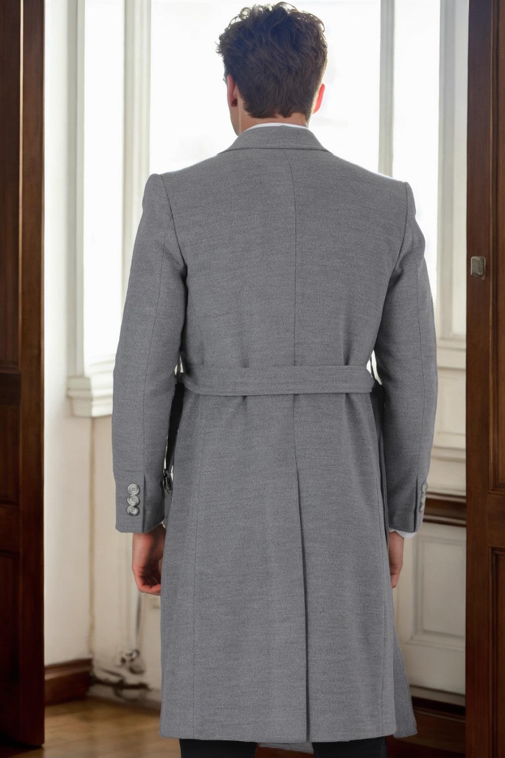 PLT8400 DEWBERRY MEN&#039;S COAT-GREY-2