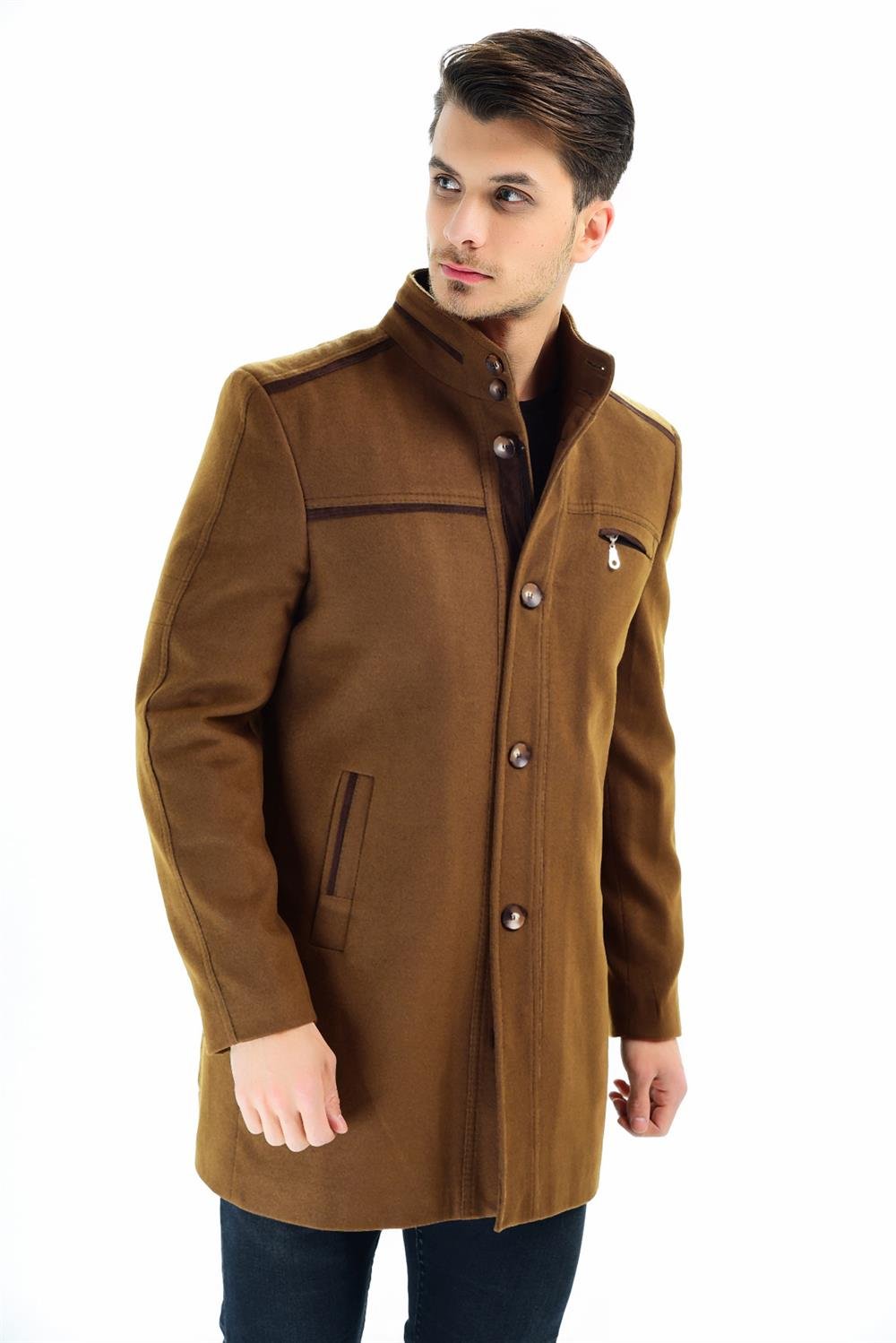 PLT8369 DEWBERRY COAT-CAMEL