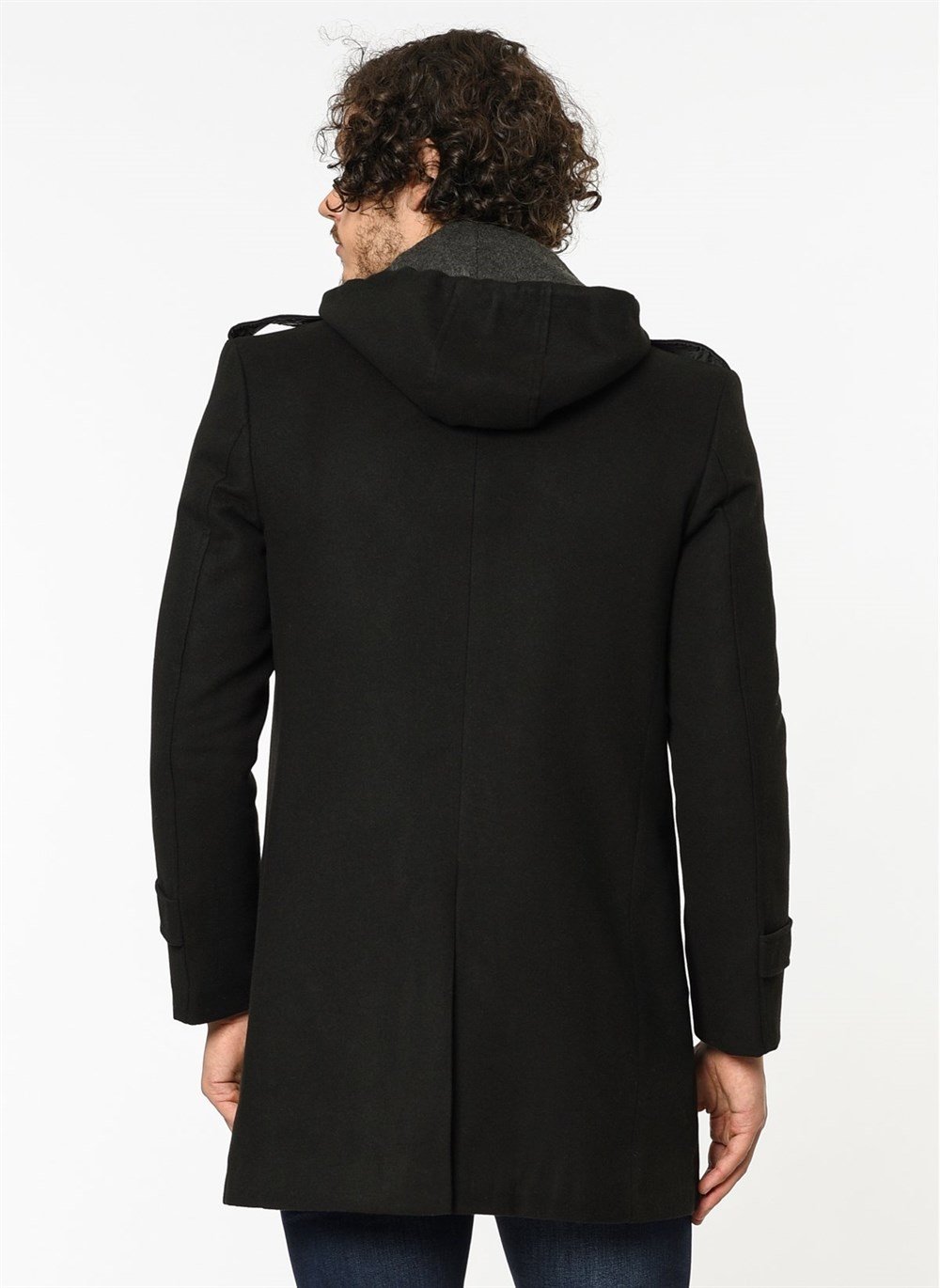 PLT8334 DEWBERRY MEN&#039;S COAT-BLACK