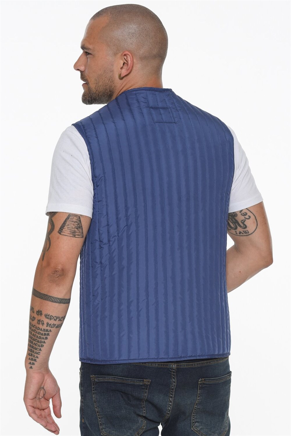 Y8611 DEWBERRY MEN&#039;S VEST-BLUE
