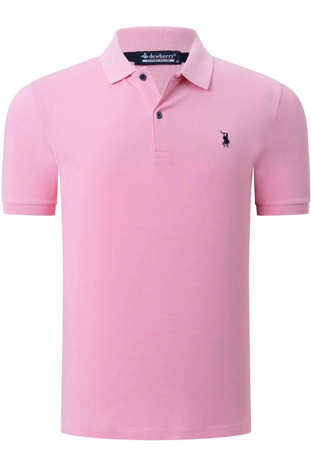 Herren-Poloshirt dewberry