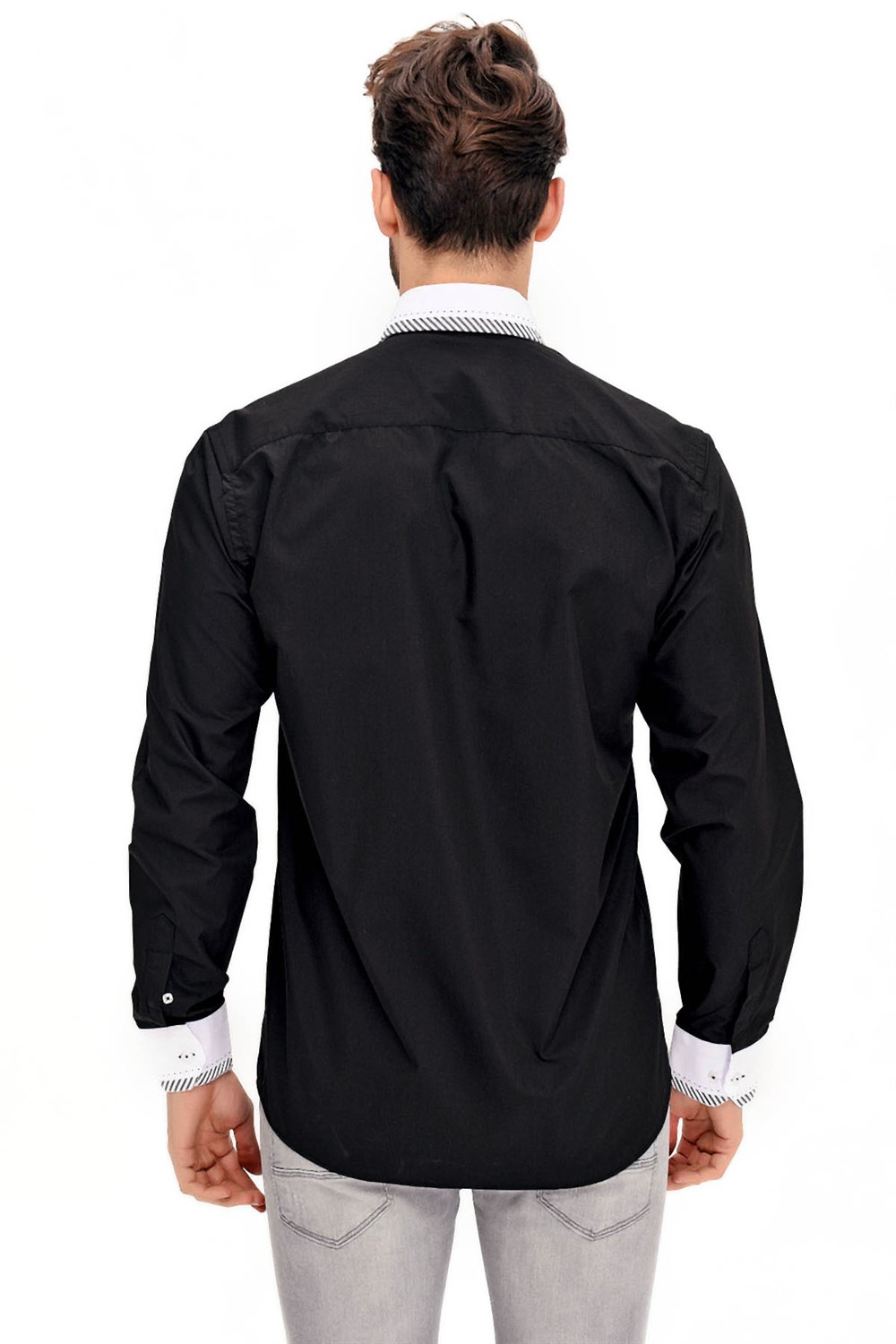 G631 DEWBERRY SHIRT-BLACK