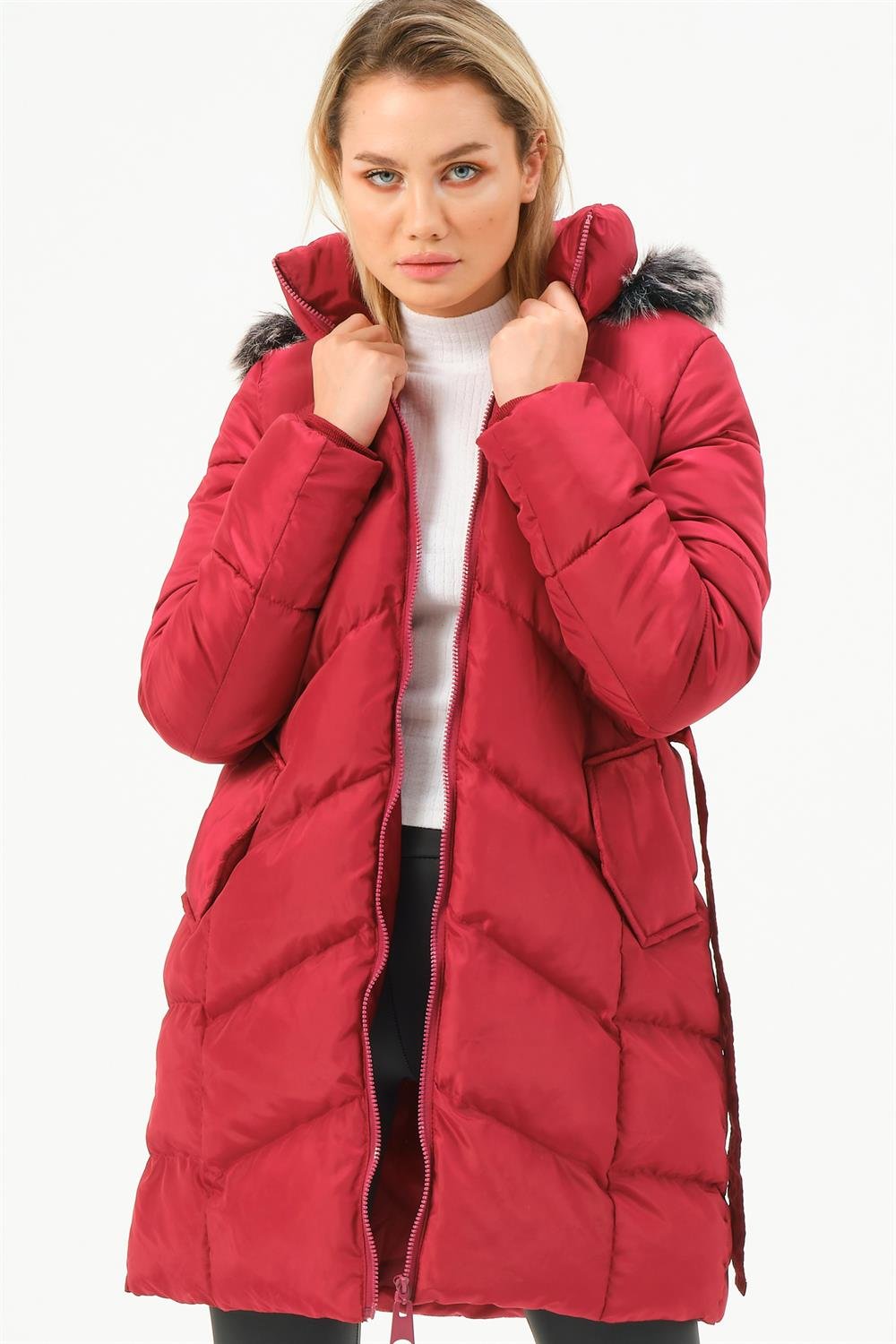 Z6768 TOPPER PENTRU FEMEI DEWBERRY-BURGUNDIA