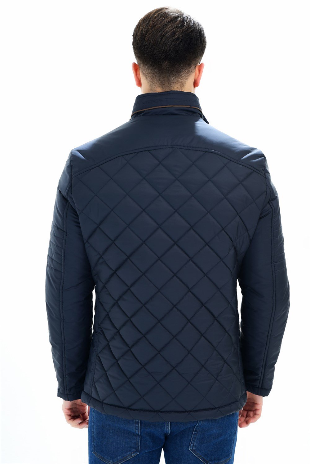 M8616 DEWBERRY MEN&#039;S COAT-NAVY BLUE