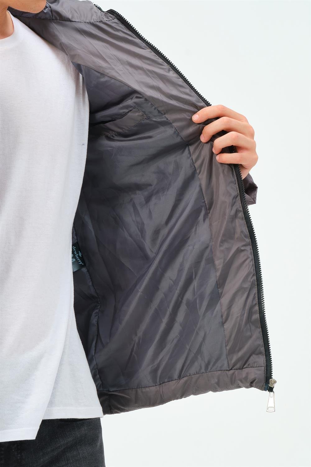 M8658 HAINĂ BĂRBĂTEASCĂ DEWBERRY-ANTRACIT