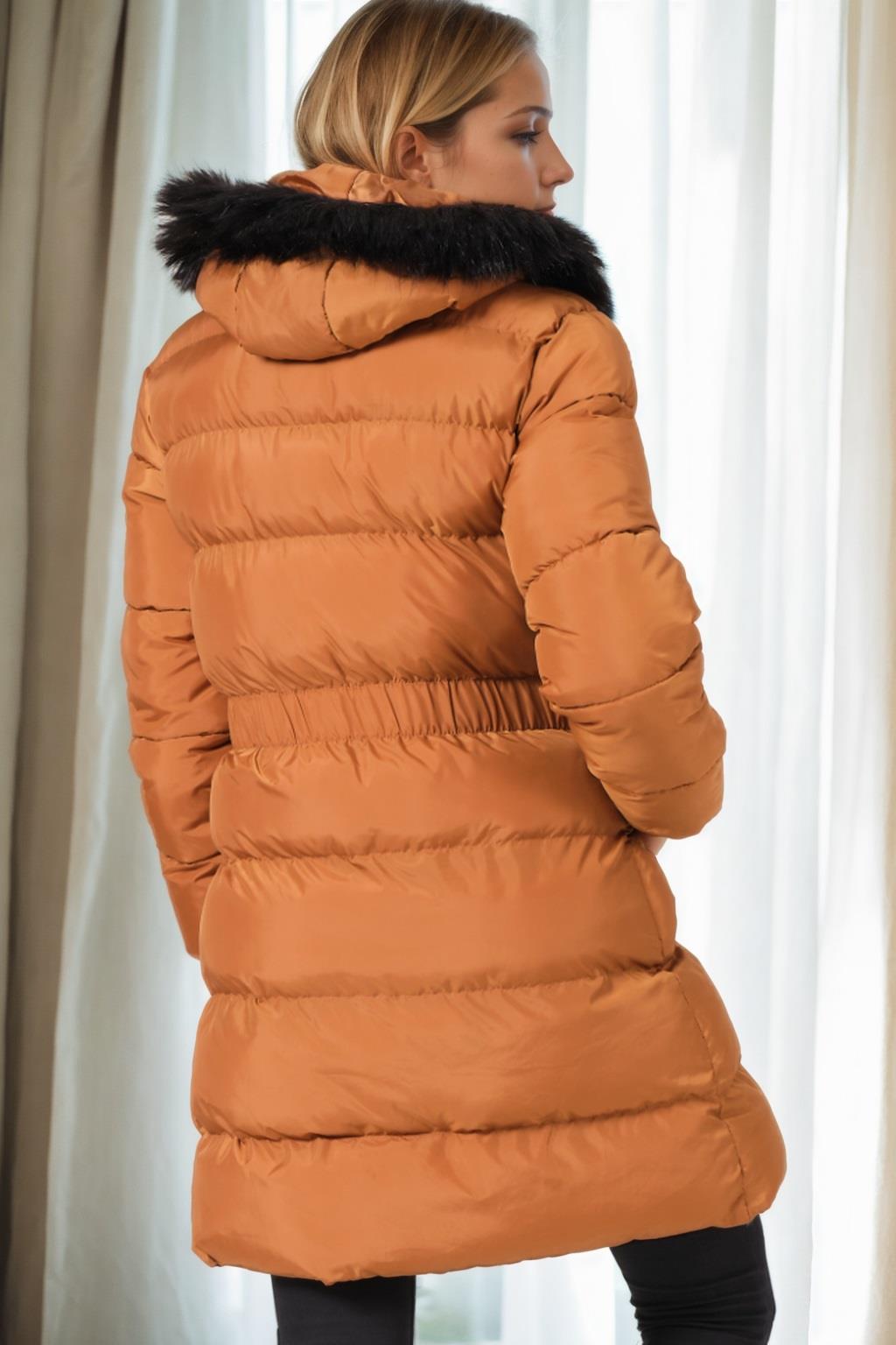 Z6764 DEWBERRY WOMEN'S COAT-TABA-2