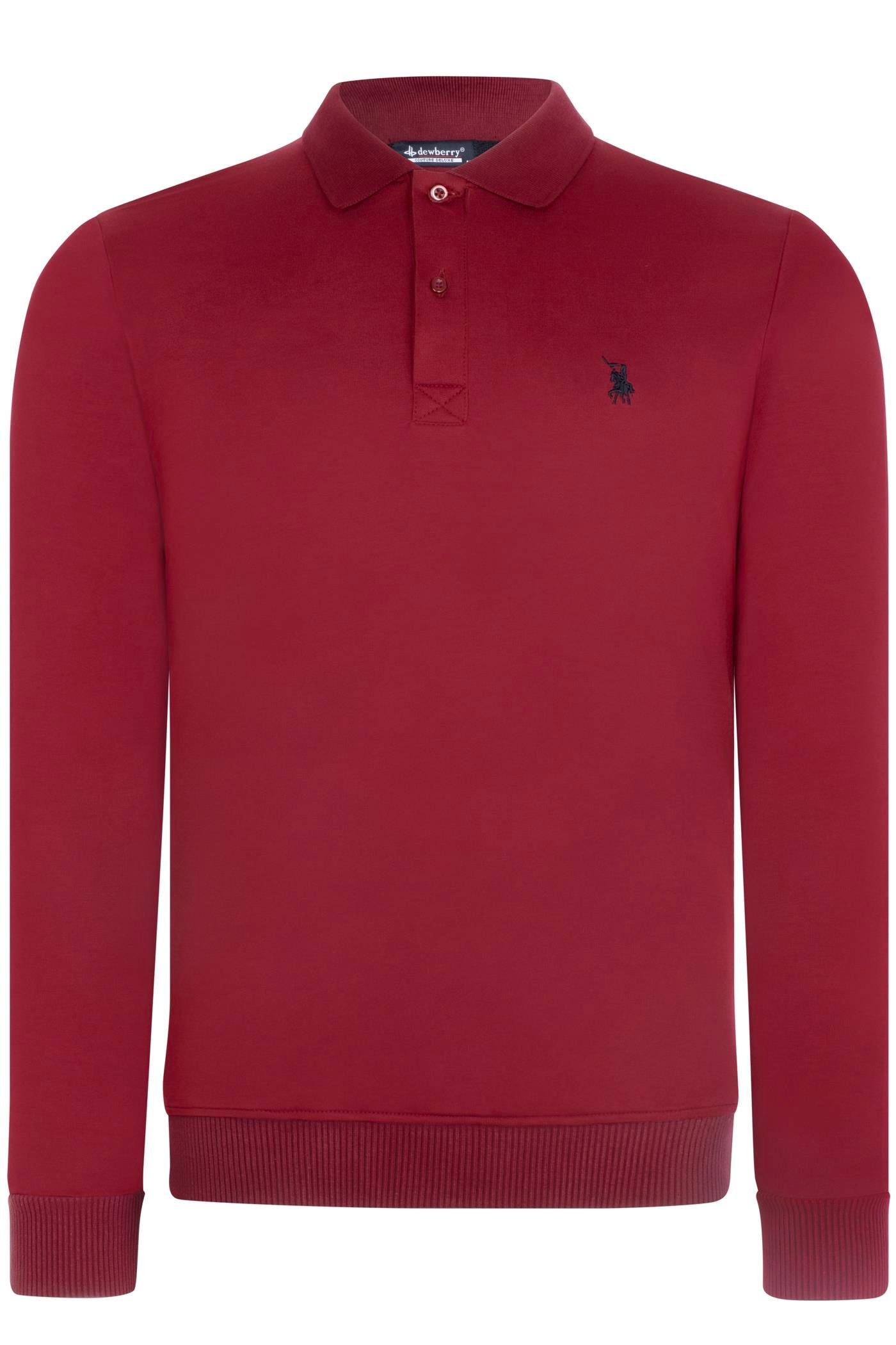 V9007 DEWBERRY MEN'S SWEATSHIRT-BURGUNDY