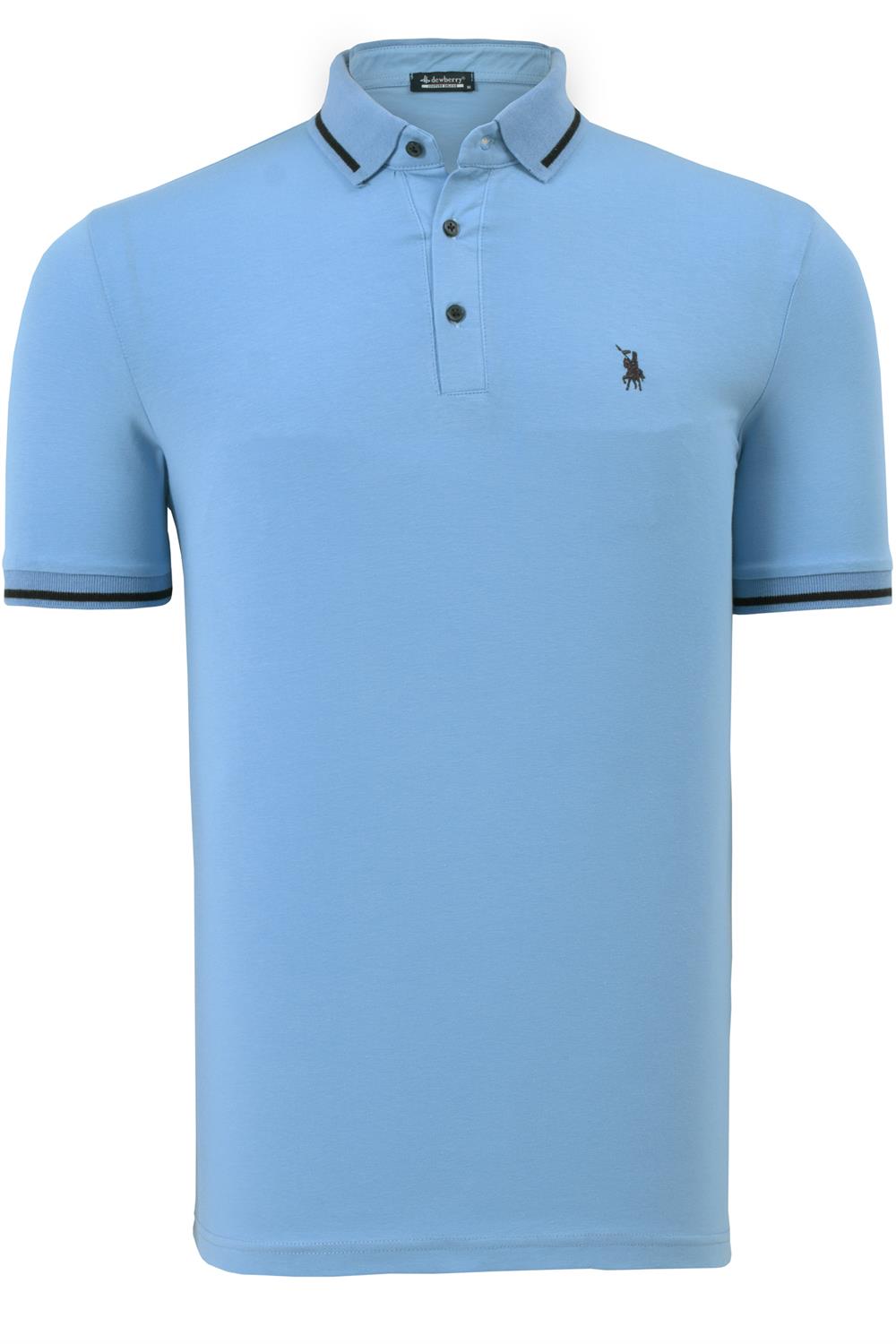 Tricou polo de barbati, dewberry