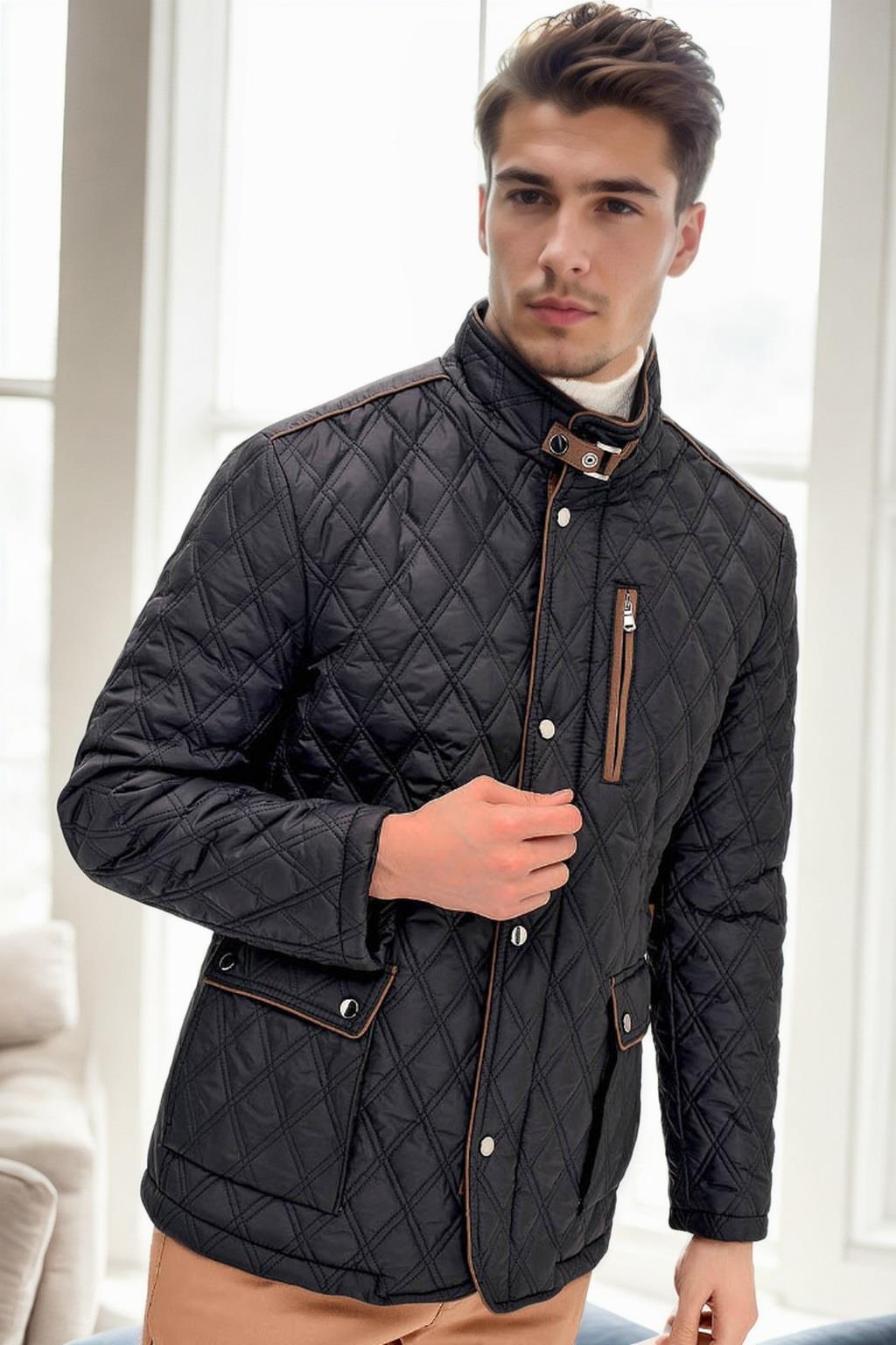 K9613 DEWBERRY COAT-BLACK