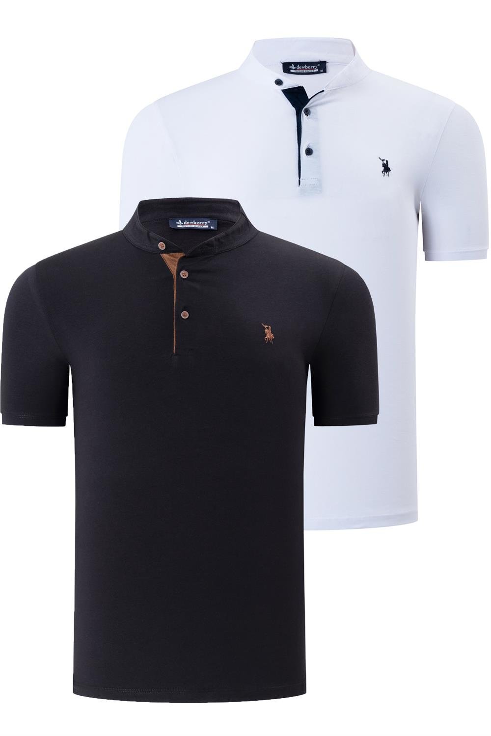 Tricou polo bărbați dewberry