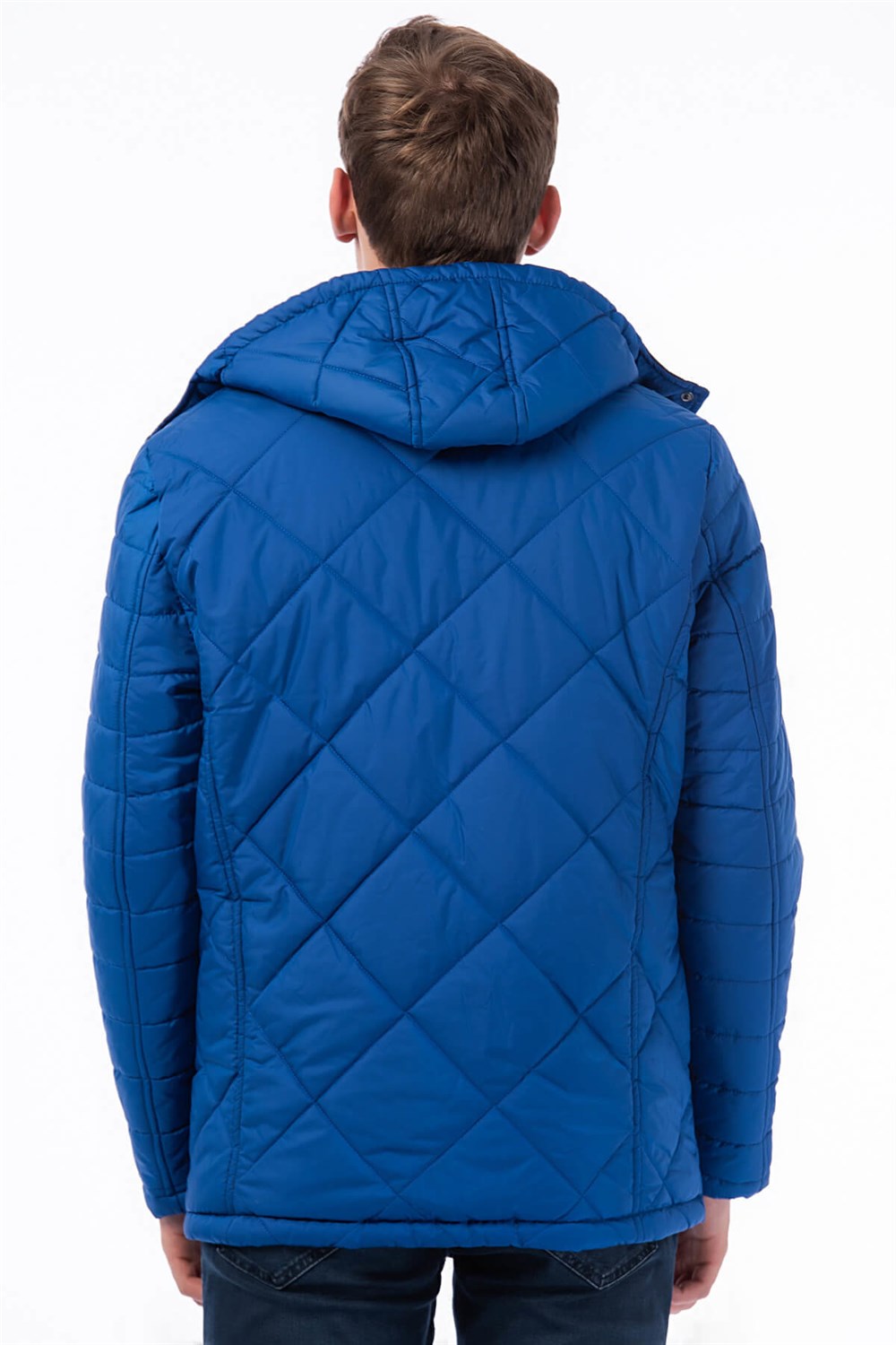 M8605 DEWBERRY MEN&#039;S COAT-SAKS BLUE