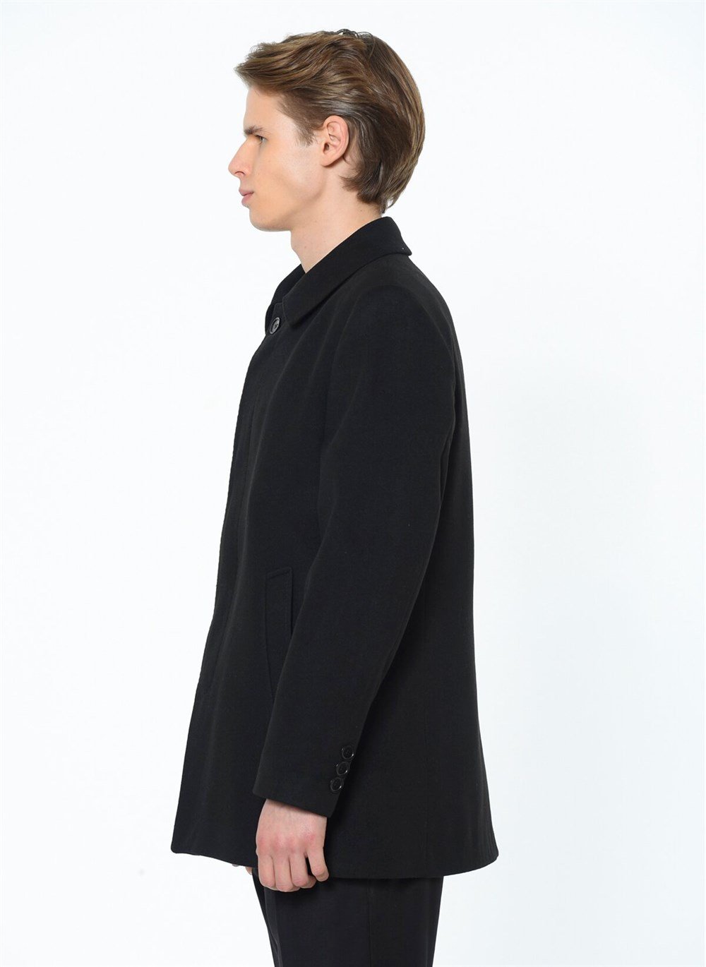 PLT8206 DEWBERRY MEN&#039;S COAT-BLACK