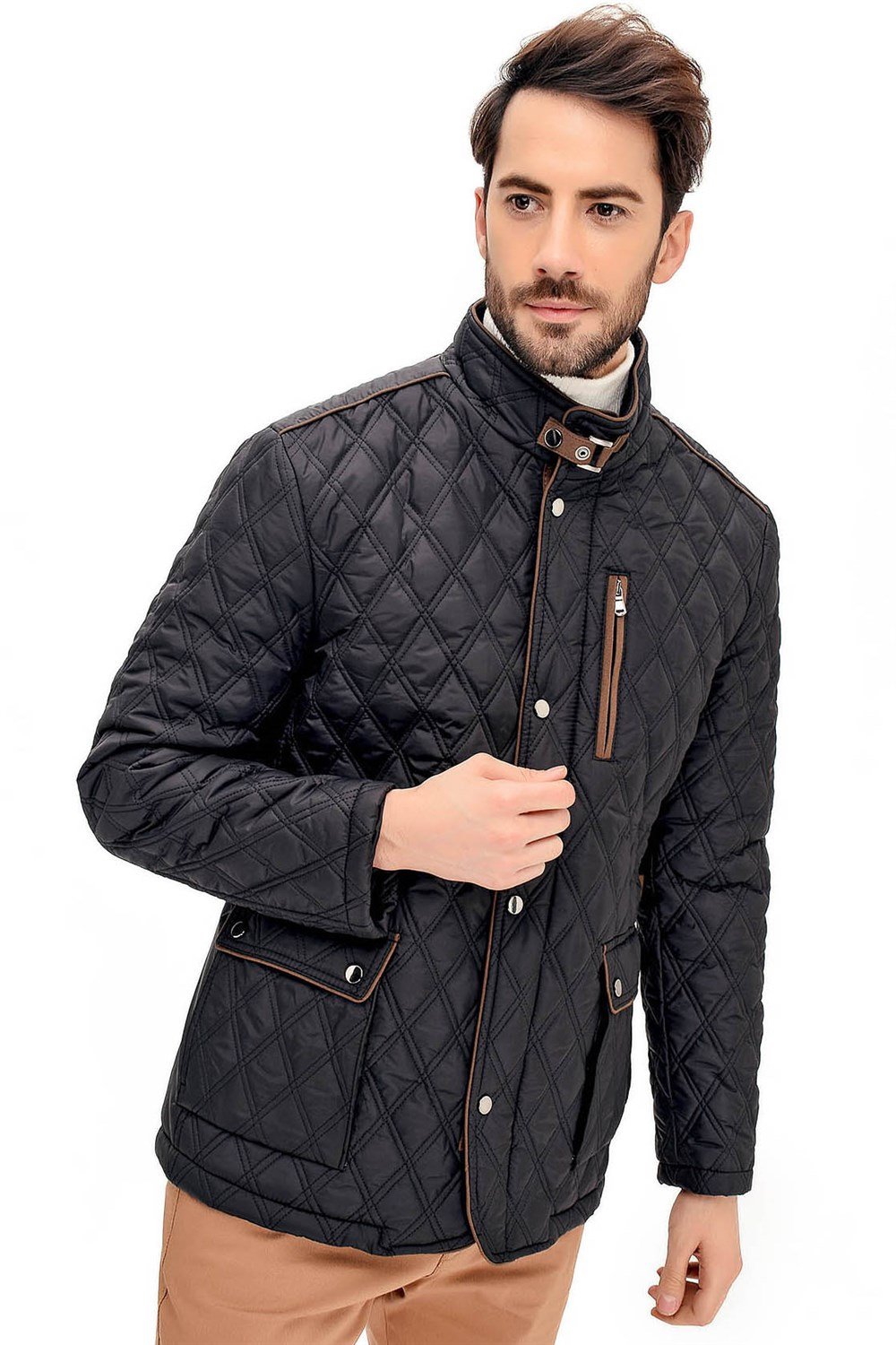 K8613 DEWBERRY COAT-BLACK