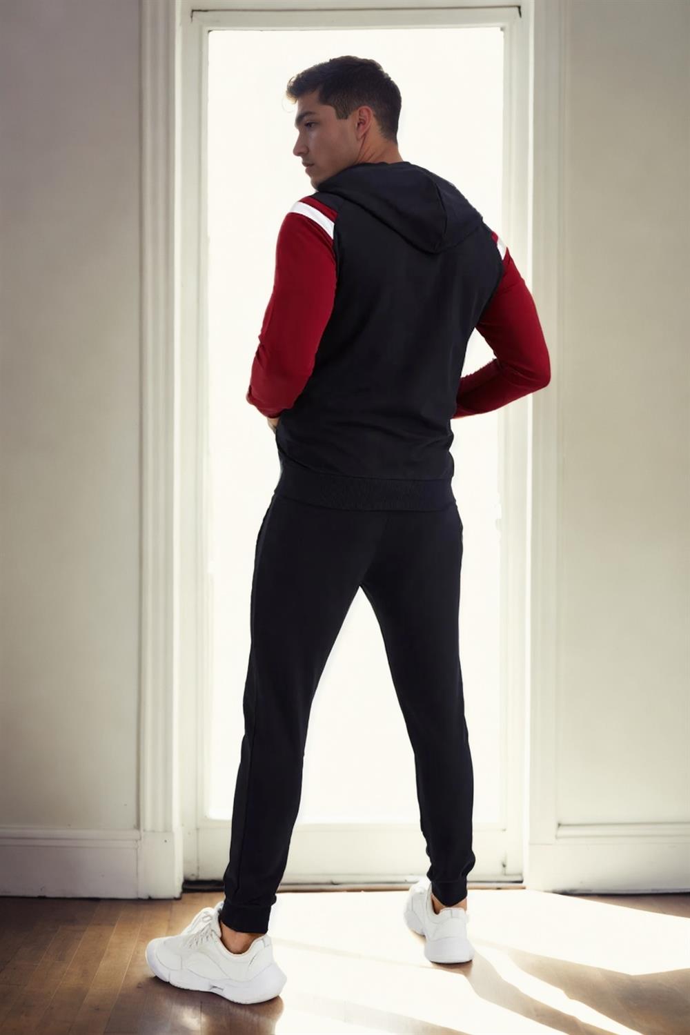 82501 Dewberry Mens Tracksuit Set-NAVY