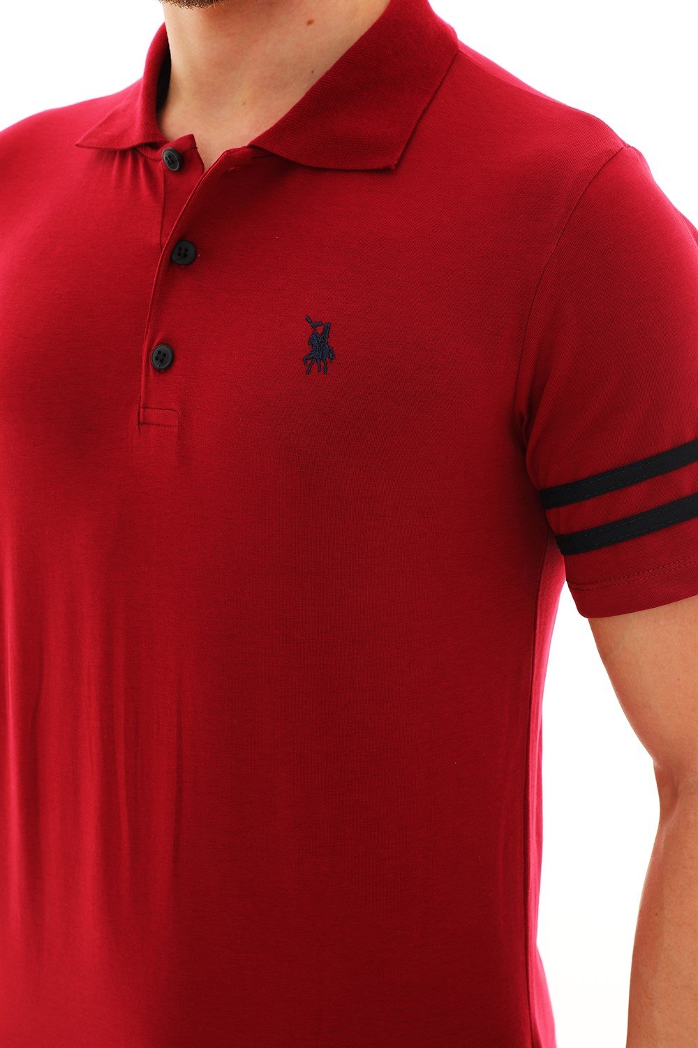 Tricou polo bărbați dewberry
