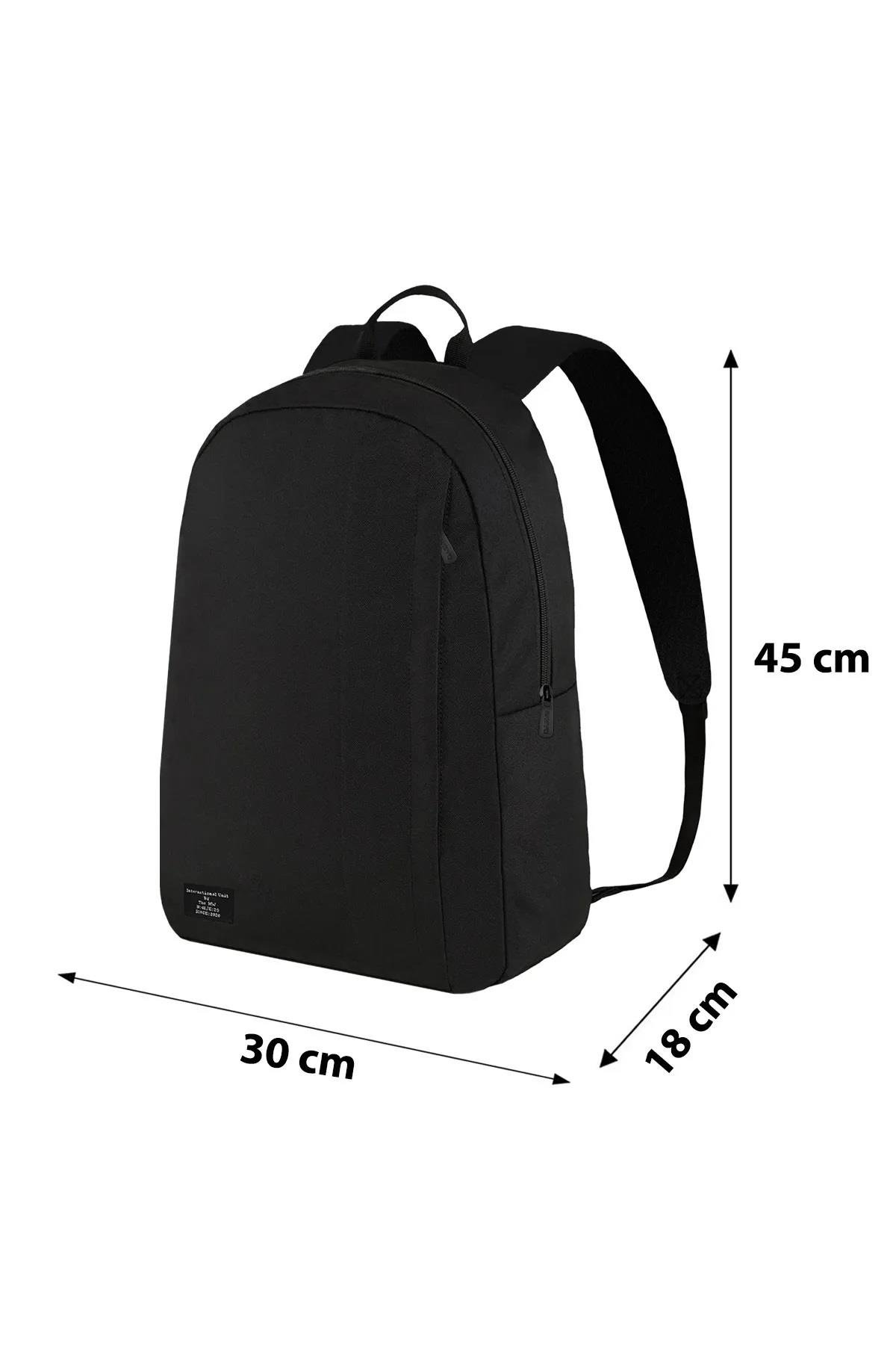 44700 Dewberry Black Waterproof Daily Backpack-BLACK